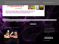 Screenshot des Blogs iplaygalaxyy for samsung galaxy y
