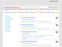 Screenshot des Blogs Seelenreise IGing