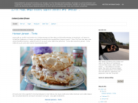 Screenshot des Blogs Erst mal was essen, dann sehen wir weiter