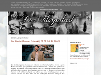 Screenshot des Blogs Der Filmpalast