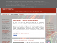 Screenshot des Blogs Das muss doch mal gesagt werden