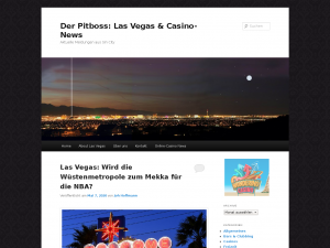 Screenshot des Blogs Der Pitboss: Las Vegas News
