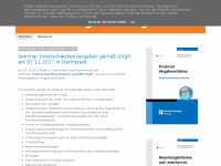 Screenshot des Blogs Fachverlag Thomas Ferber
