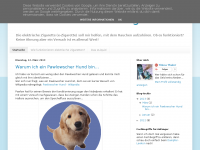 Screenshot des Blogs Meine elektrische Zigarette