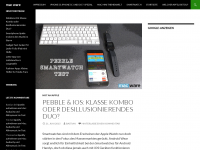 Screenshot des Blogs mac:ware