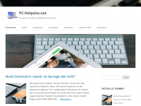 Screenshot des Blogs PC-Helpsite.net