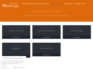 Screenshot des Blogs Ein SEO-Blog