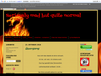 Screenshot des Blogs Seriously mad but quite normal