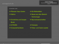 Screenshot des Blogs Zimmerpflanzen richtig pflegen