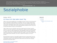 Screenshot des Blogs Ein Leben mit der Sozialphobie