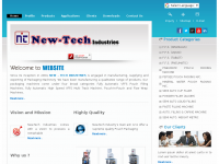 Screenshot des Blogs Welcome To New Tech Industries