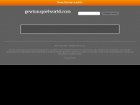 Screenshot des Blogs GewinnspielWorld