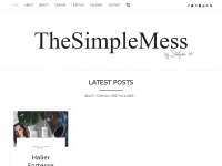 Screenshot des Blogs TheSimpleMess