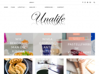 Screenshot des Blogs die Produkttesterin