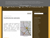 Screenshot des Blogs genie civil et travaux publics engineering