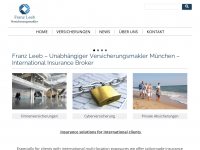 Screenshot des Blogs Franz Leeb Finanzdienstleistungen