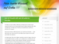 Screenshot des Blogs Mein bunter Himmel auf Erden !!!