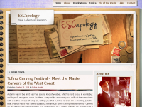 Screenshot des Blogs ESCapology