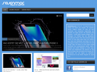 Screenshot des Blogs sevenmac.de