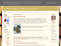 Screenshot des Blogs Textpolierer