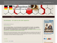 Screenshot des Blogs NACHGEMACHT – Spielekopien aus der DDR