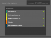 Screenshot des Blogs Drop-Shipping-Ratgeber