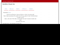 Screenshot des Blogs Wendelken’s Disaster Cats