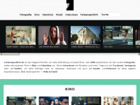 Screenshot des Blogs Farbensport