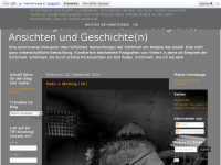 Screenshot des Blogs Der wohlgeformte Hintern