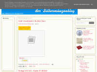 Screenshot des Blogs Silbermünzenblog