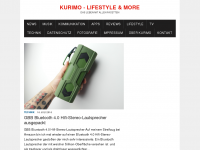 Screenshot des Blogs KuriMo – Lifestyle & More