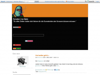 Screenshot des Blogs Fenster ins Netz