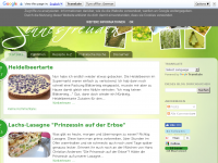 Screenshot des Blogs Sinnesfreuden