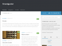 Screenshot des Blogs Strandgucker