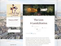 Screenshot des Blogs A London girl’s diary