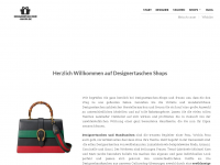 Screenshot des Blogs Designertaschen-shops.de