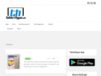 Screenshot des Blogs TabletHype.de