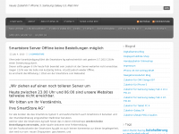 Screenshot des Blogs Tabletpc Zubhör, Smartphonezubehör