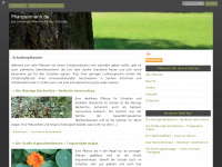 Screenshot des Blogs Pflanzenmann.de