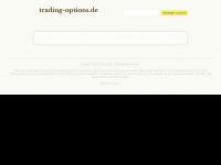 Screenshot des Blogs trading options