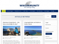 Screenshot des Blogs Wikommunity