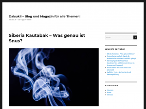 Screenshot des Blogs DAISUKII » quiek out loud.