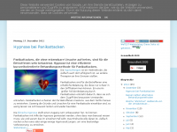 Screenshot des Blogs Gesundheit2020