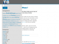 Screenshot des Blogs kadder.de