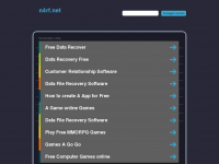 Screenshot des Blogs n4rf network