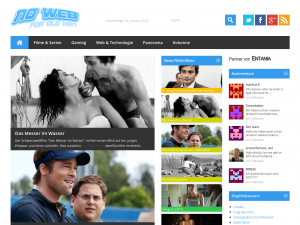 Screenshot des Blogs No Web For Old Men