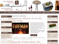 Screenshot des Blogs Nicole Rensmann – Schriftstellerin