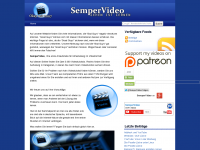 Screenshot des Blogs SemperVideo