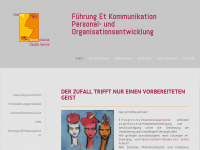 Screenshot des Blogs Claudia Severin Führung Kommunikation
