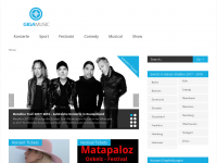 Screenshot des Blogs Giga Music